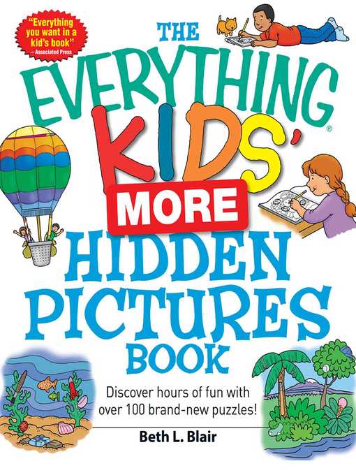 Title details for The Everything Kids' More Hidden Pictures Book by Beth L Blair - Available